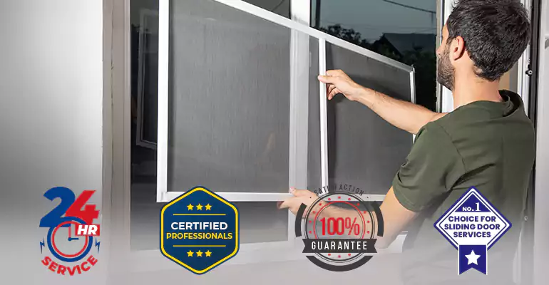 Sliding Screen Door Frame Repair in Hialeah