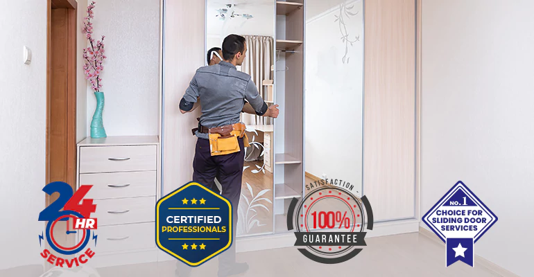 Sliding Closet Door Installation in Hialeah, FL